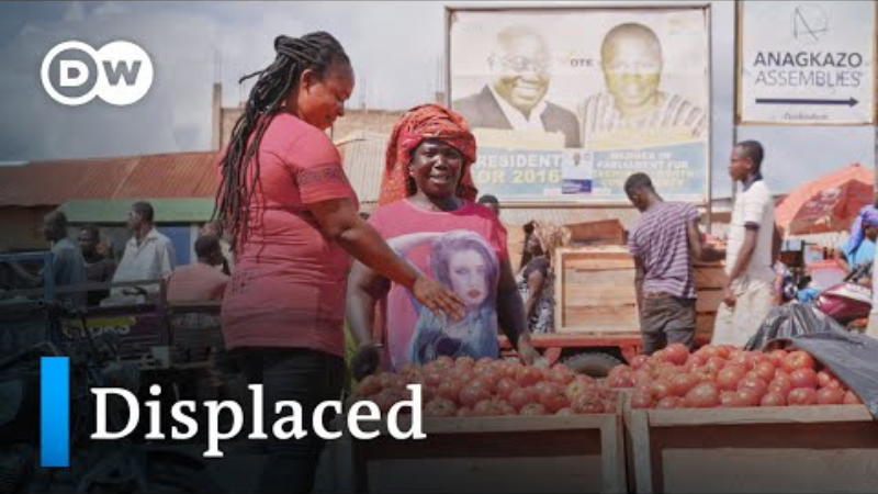 Ghana's Bountiful Harvest: Cultivating Tomatoes and Greens.